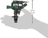 Orbit 55018 Plastic Impact Head for Garden, 1/2-Inch...