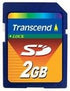 Transcend 2 GB SD Flash Memory Card (TS2GSDC) 2GB SD Memory Card, Transcend Secure Digital Memory...
