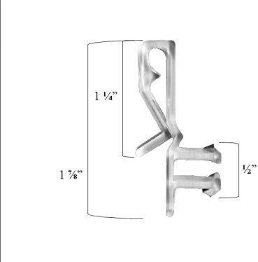 24 Pack Hidden Valance Clips for Window Blinds...