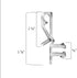 24 Pack Hidden Valance Clips for Window Blinds...