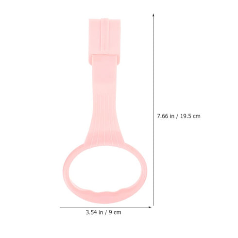SAFIGLE Cribs 4pcs Baby Pull up Rings Baby Standing Walker Crib Tool Ring Baby Playpen Crib Hook Help Baby Stand Up Walking Training Tool for Newb...