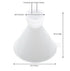 Threaded Plastic Funnels for 24 mm and 28 mm Bottles (2)...