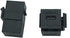 USB C Keystone Jack, Traovien USB 3.1 Type-C Connector Keystone Insert Female to Female, Coupler Type for Wall Plate Outlet Panel-Black(1pcs)...