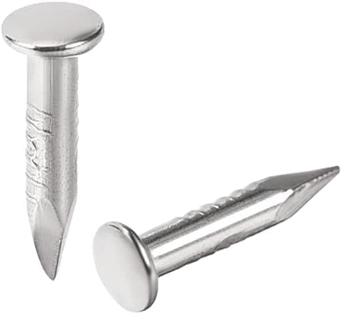 uxcell Small Tiny Hardware Nails Carbon Steel 1.7X9mm(DxL) for DIY Decorative Wooden Boxes Accessories Silver Tone 200pcs...