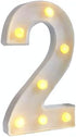 Sunnyglade Decorative LED Letter Lights Sign?Light Up Marquee Letters for Wall Wedding Birthday Party Christmas Home Bar Decoration(2)...