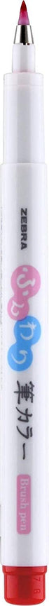 ZEBRA PEN Brush, Point, Assorted Colors, 6-Count Zebra FUNWARI Pen ST 6/PKG, 6-Pack...