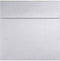 LUXPaper Square Invitation Envelopes | Peel & Press | 6 1/4" x 6 1/4" | Silver Metallic | 80lb. Text | 50 Qty...