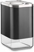 Kaffe Glass Coffee Canister (12oz) w/Airtight Lid - Click to Release Seal - BPA Free Glass & Stainless Steel - Elegant Kitchen Storage Container f...