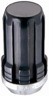 McGard 65340BK SplineDrive Black (1/2" - 20 Thread Size) Cone Seat Lug Nut, (Set of 4)...