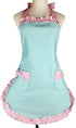 RosieLily Retro Aprons for Women with Pockets Vintage Apron Kitchen Apron for Cooking Baking Cute...