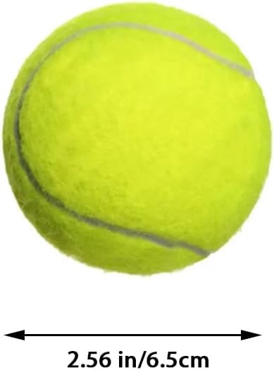 6 Pcs Dog Chew Toys Interactive Dog Toys Interactive Tennis The Rubber Material is Full of Elasticity Suitable for Small and Medium Sized Dogs...