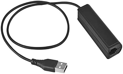 USB Adapter Cable to RJ9 Female for Any Jabra QD Headset GN1200 and Connects Into A Computer PC Laptop Mac Softphone Skype MSN Zoom Video Phone Ap...