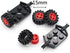 Wheels and Axles,Traffic Light ,Tires Bulk Lot - Building Bricks Block Education Wheels Set Toy Compatile with Major Brands, 52 pcs, over 6 years ...