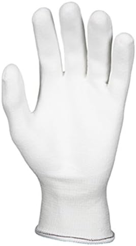 MCR Safety 9677XL UltraTech Dyneema 13-gauge PU Coating Washable Gloves, White, X-Large, 1-Pair...