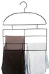 DR. ORGANIZER Leggings/Yoga/Stretch Pants & Tank Top/Cami Closet Organizer Hanger 2/pc Set Combo, Tank Top & Pants, Black, 2 Piece...