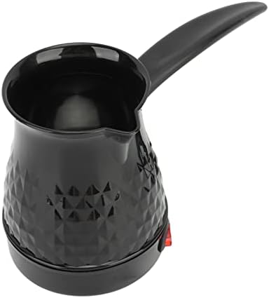Yosoo Electric Coffee Pot Mini Turkish Style Coffee Maker, 600ml Electric Turkish Coffee Pot with Removable Anti Scald Handle, 600W Efficiency Ele...