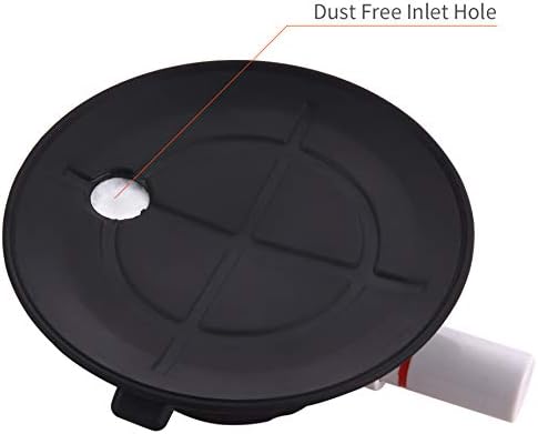 IMT 4.5" Vacuum Suction Cup Mounting Base with 1/4"-20 Female Thread, Air Pump Car Camera Suction Holder, Glass Sucker/Car Sucker for Camera...