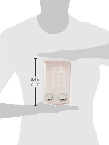 Better Living Products, White 76254-1 Euro Series 2-Chamber Soap and Shower Dispenser...