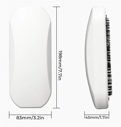 HURRISE Handheld Crumb Sweeper, Handy Rolling Bed Sweeping Brush, Crumb Brush, Reusable Home Soft Hair Debris Collector for Table Bed Sheet Clothe...