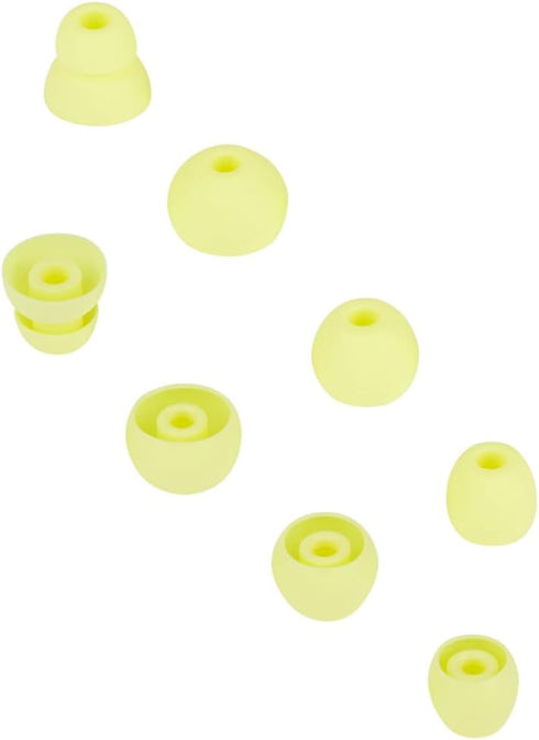 Yellow Replacement Earbud Tips Compatible with Powerbeats Pro Wireless Headphones Ear Buds Rubber Tips 4 Pair?Yellow?...
