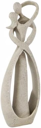 Sandstone Resin Lover Hug Kiss Style Abstract Sculpture Statue Collectible Figurines Home Office Bookshelf Desktop Decor...