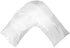 TAOSON Silky Soft Satin Soild Envelope Style V Shaped/Tri/Boomerang Pillow Cover Pillowcase Pillow Protector Cushion Cover Non Zippered Only Cover...