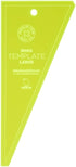Acrylic Quilting Template, Wing Triangle | for Use with 10” Precut Fabric Squares | Layer Cake Patchwork Quilt Supplies for Cutting Patterns, Sewi...