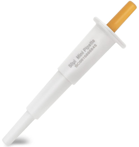 ONiLAB Mini Fixed Volume Pipette Manual Single Channel Pipettor, Laboratory Micro Pipette ?Micropipette Volume 50?l Orange...
