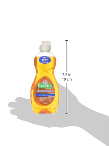 Palmolive Ultra Antibacterial Orange Dish Washing Liquid, 10 oz-2 pack...