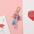 Purple Cute Resin Gummy Bear Key Chain Candy Color Animal Bear Charms Keychains Car Keys Bag Pendant Keyring Jewelry Gift Accessories...