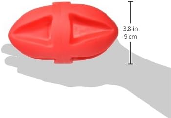 Soft-Flex Football Squeaky Dog Toy, 7-inch...