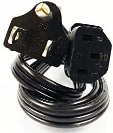 Dell 3-Prong Computer Power Supply Cord for Computers, & Monitors - Standard US Outlet (YVL-PN-1874571)...