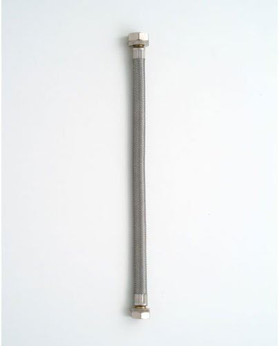 Jaclo 136-SS SS Basin Supply Tube, 3/8" x 20", Stainless Steel...