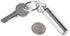 GUS Original Pill Fob, Made in USA, Stainless Steel Keychain Pill Holder, AAA Battery Holder...