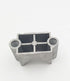 8mm Studs Front Motor Mount Block Set (40mm) for 2 Stroke Gas Mortorized Bicycle Engine Motor kit 48cc 66cc/80cc/100cc/PK80/YD100/LD100...