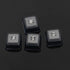 Idobao Translucent Backlight EMA Keycap Sets for ESC,W,A,S,D and Arrow Keys Clear Translucent with Blank/Top Print Socket Face Cartoon PBT Keycaps...