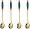 Coffee Spoon Sets for Mixing,Iced Tea Spoons, Cocktail Stirring, Tea, Coffee, Milkshake, Cold Drink...