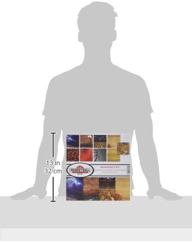 Reminisce Basketball Collection 2 Scrapbook Kit, Vin Tall, 27.6"X35.4"...