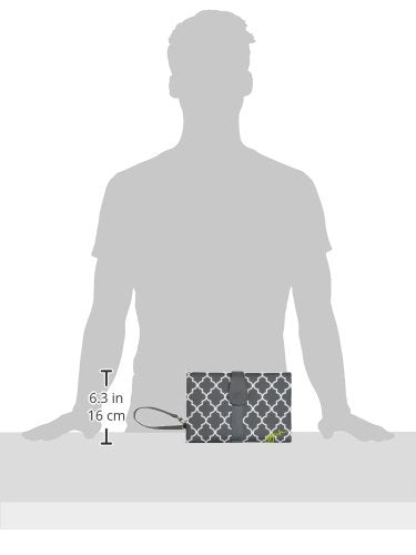JJ Cole Diaper Changing Clutch, Stone Arbor...