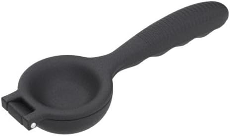Lemon Lime Squeezer, Citrus Juicer, Heavy Duty Die Cast Metal, Manual Hand Press, Premium Professional Quality, Easy Cleaning, More Juice (Black)...