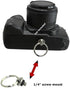 Metal Split Ring 1/4" Camera Mount for QR Quick-Release Neck Strap, R-Strap...