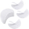 Yaomiao 200 Pieces Eyeshadow Shield Eyeshadow Gel Pad Patches Eyeshadow Stencils for Prevent Eyelash Extensions, Tinting and Lip Makeup Residue (2...