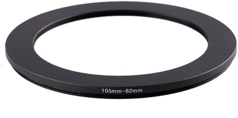 105mm Lens to 82mm Camera Lens Adapter,105mm to 82mm Filter Step-Down Ring Adapter Ring,Compatible with All 82mm UV,CPL,ND,Lens Hood,Threaded Lens...