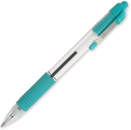 Zebra Z-Grip Retractable Ballpoint Pen, 1.0mm, Teal, 12 Pack (22160)......