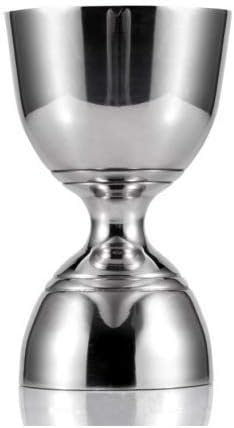 Bell Jigger Stainless Steel Bar Tool With 0.5oz, 1oz, 1.5oz and 2oz Measuring Marks, Mirror Polished Finish, One Jigger...