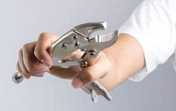 Edward Tool Curved Jaw Locking Pliers - Vulcan Forged Carbon Steel Vise Grips - Hardened Milled Jaws for Maximum Grip - Built in Wire Cutter - Cla...