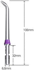 Replacement Classic Jet Tips Compatible with Waterpik Water Flossers and Other Brand Oral Irrigators, Flosser Refill Replacement Heads, Classic Je...