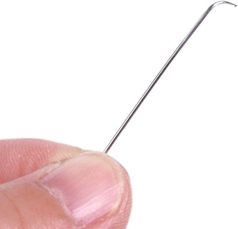 1 Piece German Hair Ventilating Needle + 1 Brass Holder for Lace Wig Making...