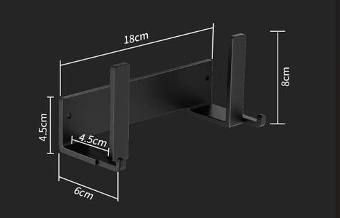 Wall-mounted Pot Lid Rack,Cutting Board Shelf,Self-adhesive Carbon Steel Pot Cover Storage Rack,2 Sets...