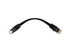 Monoprice Cat5e 1ft Black Flat Patch Cable UTP 30AWG 350MHz Pure Bare Copper Snagless RJ45 Flexboot Series Ethernet Cable...
